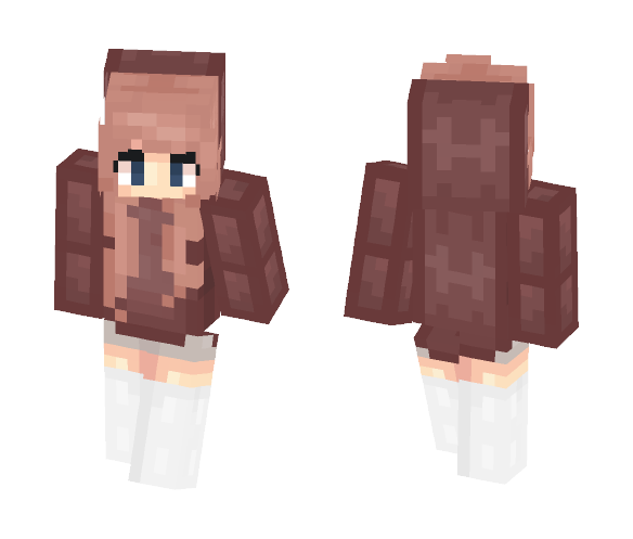 Teen Hoodie Girl - Girl Minecraft Skins - image 1