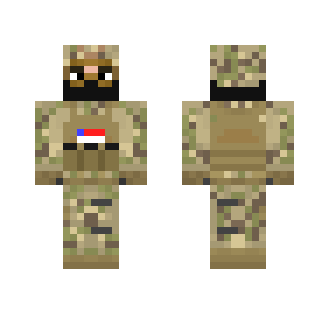 Multicam Airsoft Player - Male Minecraft Skins - image 2