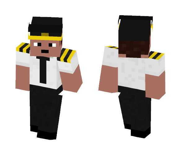 Commercial Pilot - Male Minecraft Skins - image 1