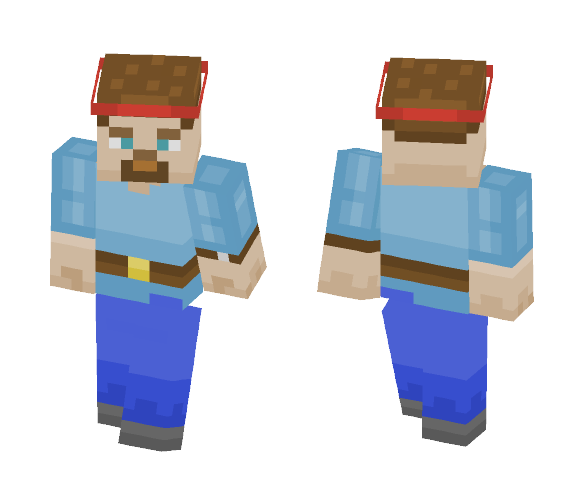 Steve the Adventurer - Male Minecraft Skins - image 1