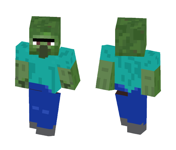 Zombie villager - Male Minecraft Skins - image 1