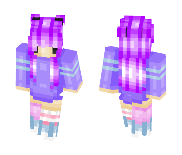 Pastel Chibi Grl! - Female Minecraft Skins - image 1