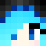 Blue Ender girl - Girl Minecraft Skins - image 3