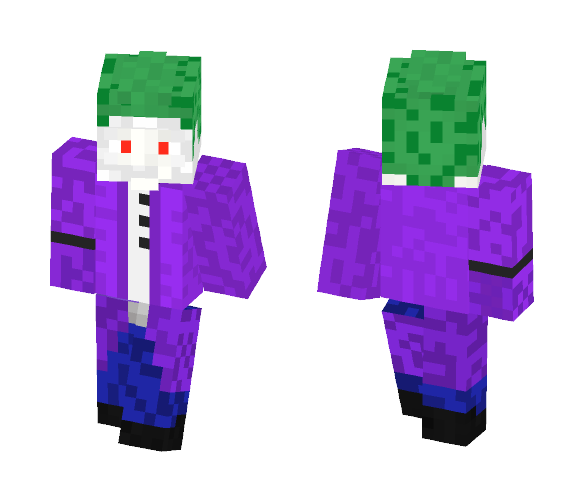 Joker Suicide Squad - Male Minecraft Skins - image 1