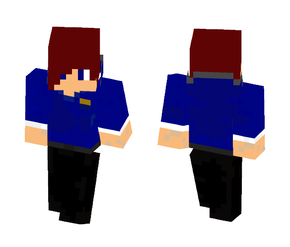 ThePXCrafter119 ( security guard ) - Male Minecraft Skins - image 1