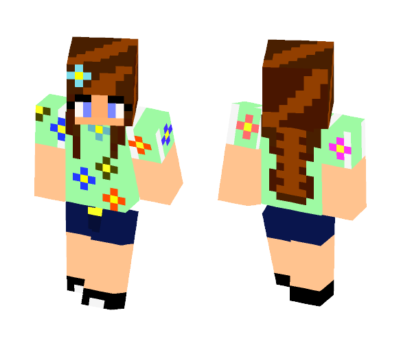 Spring Time! - Female Minecraft Skins - image 1