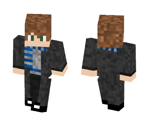Ravenclaw Robes with Scarf - Male Minecraft Skins - image 1
