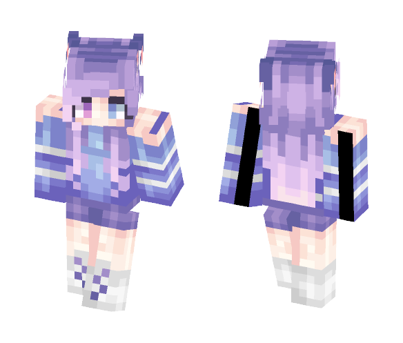 st × angelfox × popreelilysm - Female Minecraft Skins - image 1