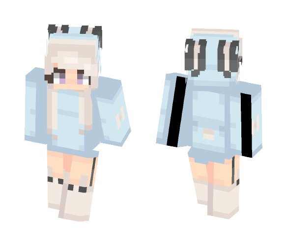 ƁℓυєAηgєℓ ~ Frost Bunny - Female Minecraft Skins - image 1