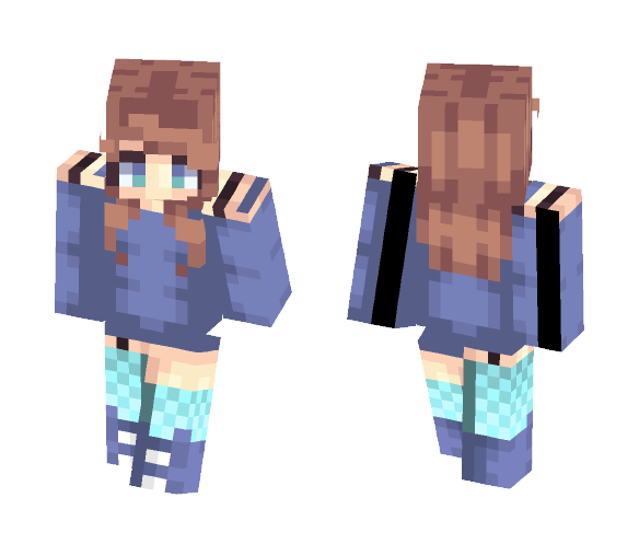 Blu. - Female Minecraft Skins - image 1