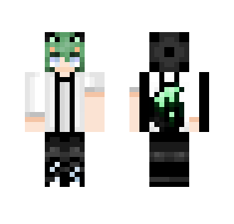 Minty Meow [Thank you for lvl 10!~] - Male Minecraft Skins - image 2