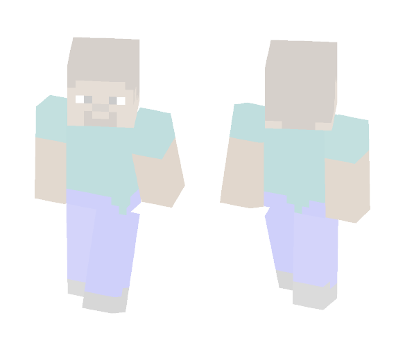 Ghost Steve - Male Minecraft Skins - image 1