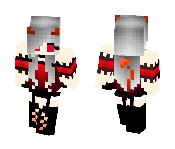 devil girl - Girl Minecraft Skins - image 1