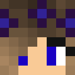 Purple Flower Girl - Girl Minecraft Skins - image 3