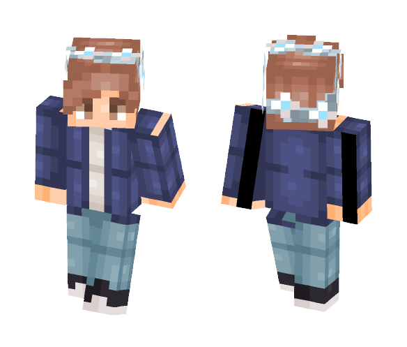 Skin trade with Wolfal::. - Male Minecraft Skins - image 1