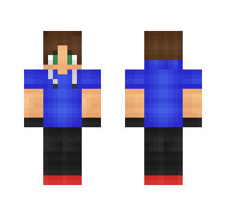 Casual looking guy in a hoodie. - Male Minecraft Skins - image 2