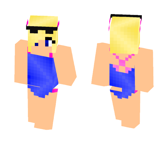 #WITHERQUEEN#-Holiday Swimwear - Female Minecraft Skins - image 1