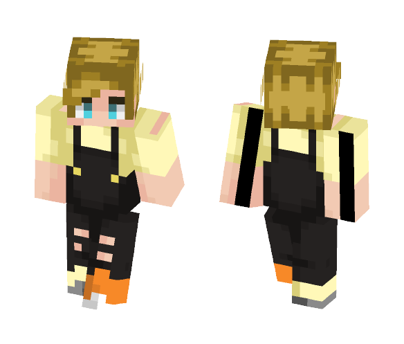 Overals and i dun mix ;v; - Male Minecraft Skins - image 1