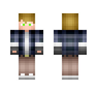 Teen-flannel shirt - Male Minecraft Skins - image 2