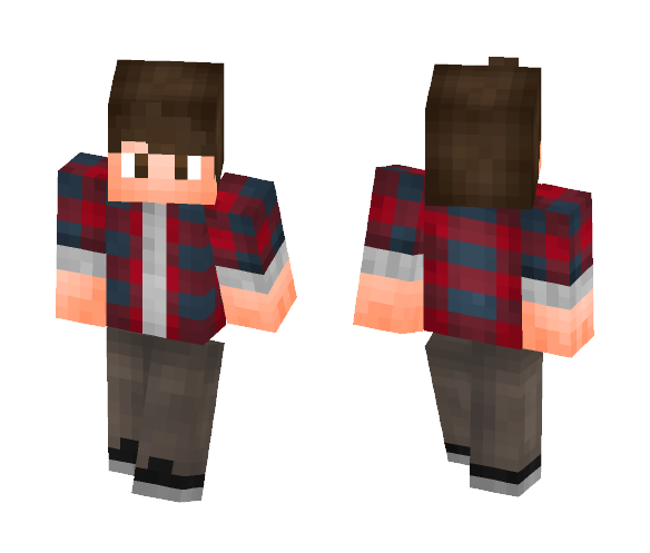 Flannel Guy - Male Minecraft Skins - image 1
