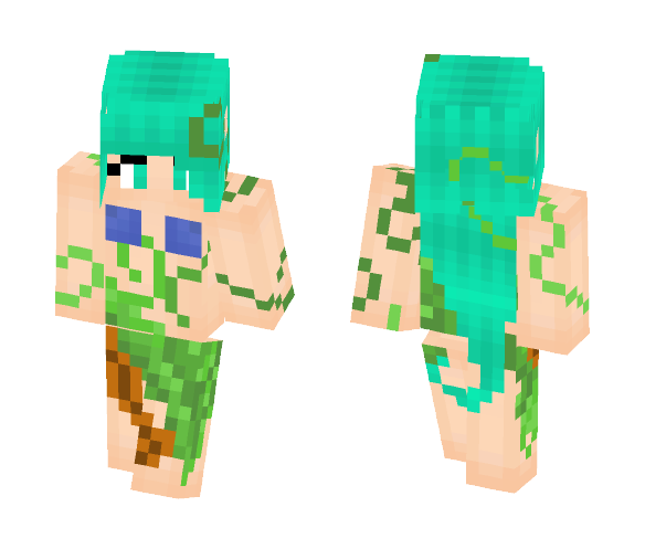 Mermaid On Land - Female Minecraft Skins - image 1