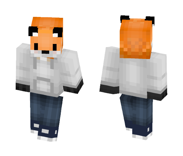 Fox In a Sweatshirt - Male Minecraft Skins - image 1