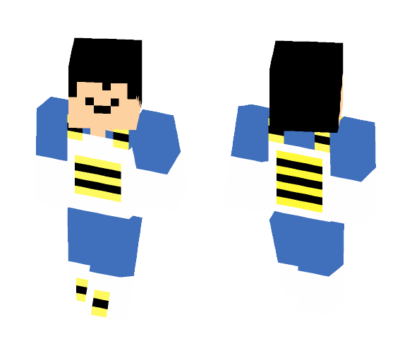 Horribly made Vegeta - Male Minecraft Skins - image 1