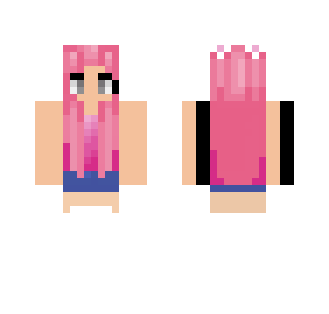 Kawaii Pink Girl ( READ DESC) - Girl Minecraft Skins - image 2