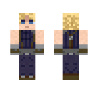 Hero from final fantasy VII - Male Minecraft Skins - image 2