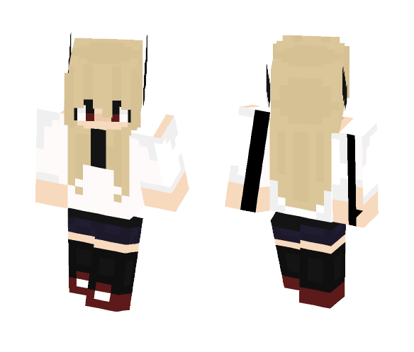 Based off a drawling - Female Minecraft Skins - image 1