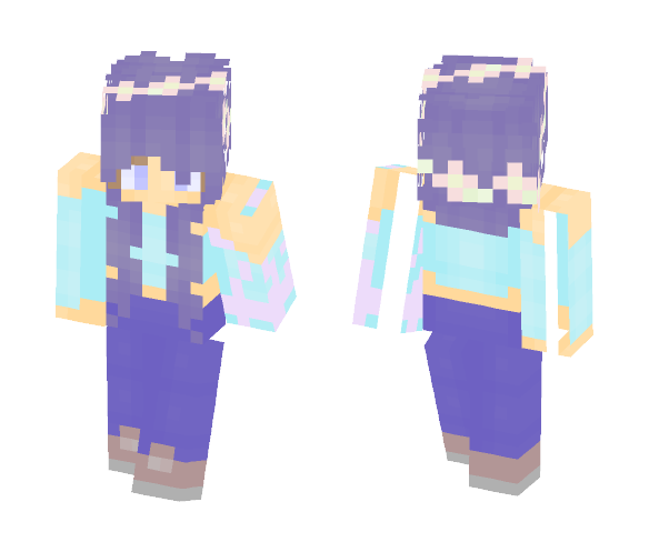 Boredom slapped me in the face. - Female Minecraft Skins - image 1