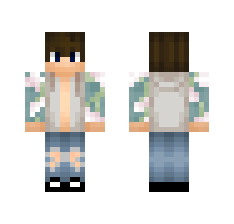 Floral Guy - Male Minecraft Skins - image 2