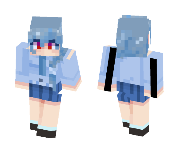 UTAU SR - ῆმῆმოἶ - Female Minecraft Skins - image 1