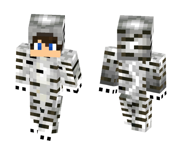 My skin 2016 Tiger Gray - Male Minecraft Skins - image 1