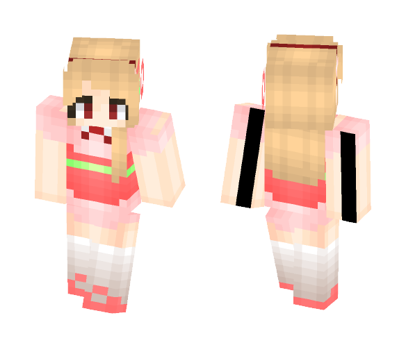 Cute Spring Girl - Cute Girls Minecraft Skins - image 1