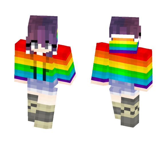 gay pride // taking a break - Female Minecraft Skins - image 1