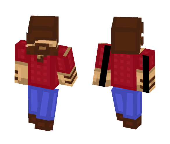 Lumberman - Male Minecraft Skins - image 1