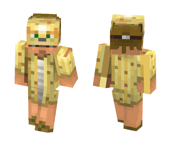 Ocelot Costume - Male Minecraft Skins - image 1