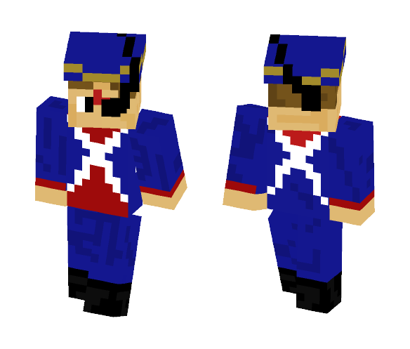 Revolutionary soldier (American) - Male Minecraft Skins - image 1
