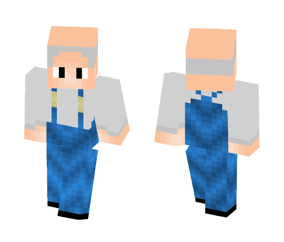 Old farmer - Male Minecraft Skins - image 1