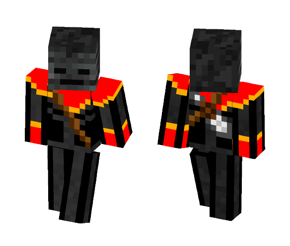 Stret the Wither Skeleton - Male Minecraft Skins - image 1