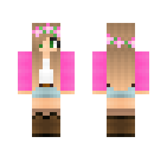 Floral Girl - Girl Minecraft Skins - image 2