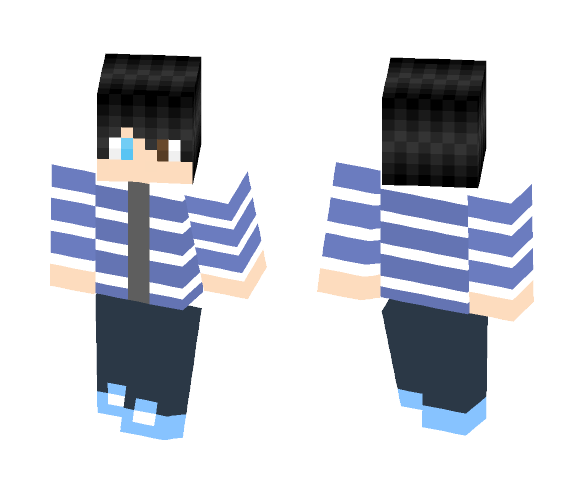 Blue boy - Boy Minecraft Skins - image 1