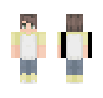 flvr ; and it was all yellow - Male Minecraft Skins - image 2