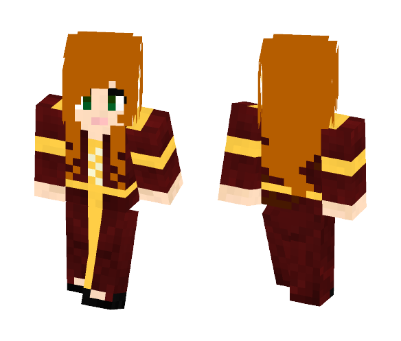Medieval Dress - Female Minecraft Skins - image 1