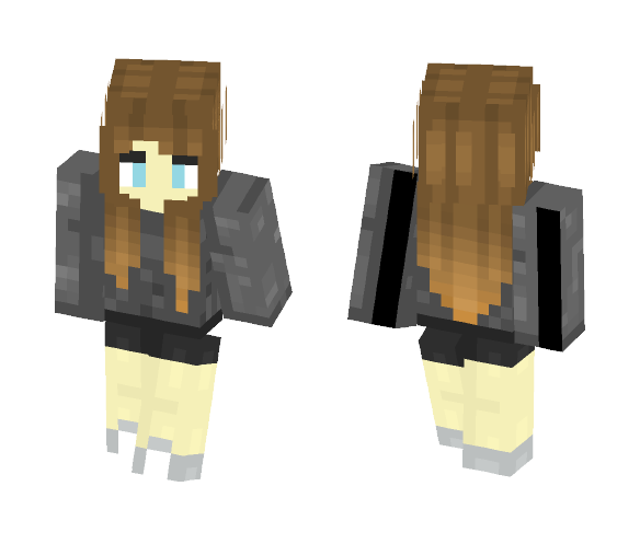 €łłα | Me in irl | Ombre hair - Female Minecraft Skins - image 1