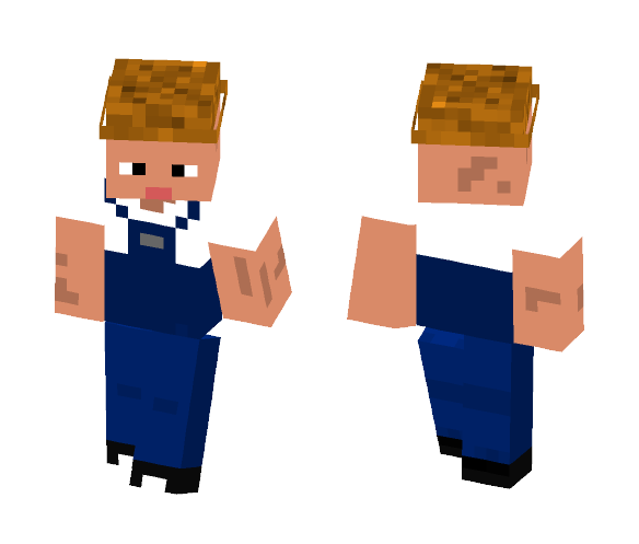 Farmer Brown [catfish007] - Male Minecraft Skins - image 1