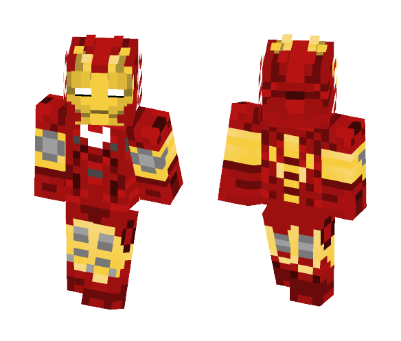 iron man mark VI - Iron Man Minecraft Skins - image 1