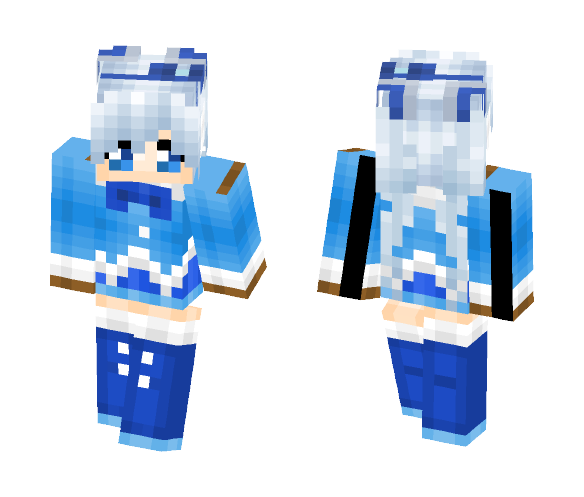 Miku snow 2012 - Female Minecraft Skins - image 1