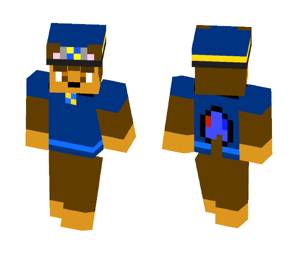 Chase Paw Patrol - Male Minecraft Skins - image 1